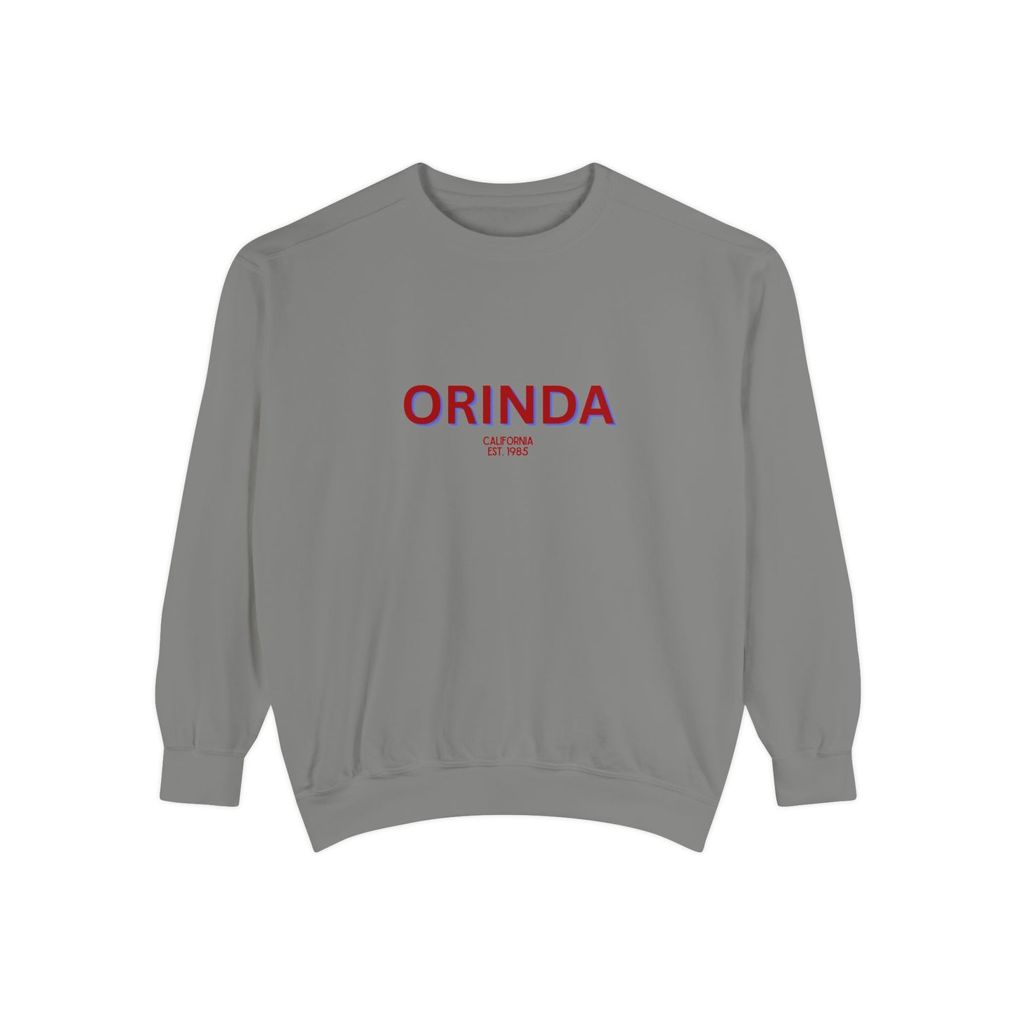 Orinda Unisex Garment-Dyed Sweatshirt | Cozy Fashion, Perfect for Casual Outings, Gifts, Fall & Winter Style, Everyday Comfort