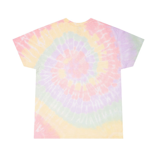 Lake Superior Spiral Tie-Dye Tee: Vibrant Summer Style, Casual Wear, Gifts for Lake Lovers, Festival Apparel, Retro Vibes