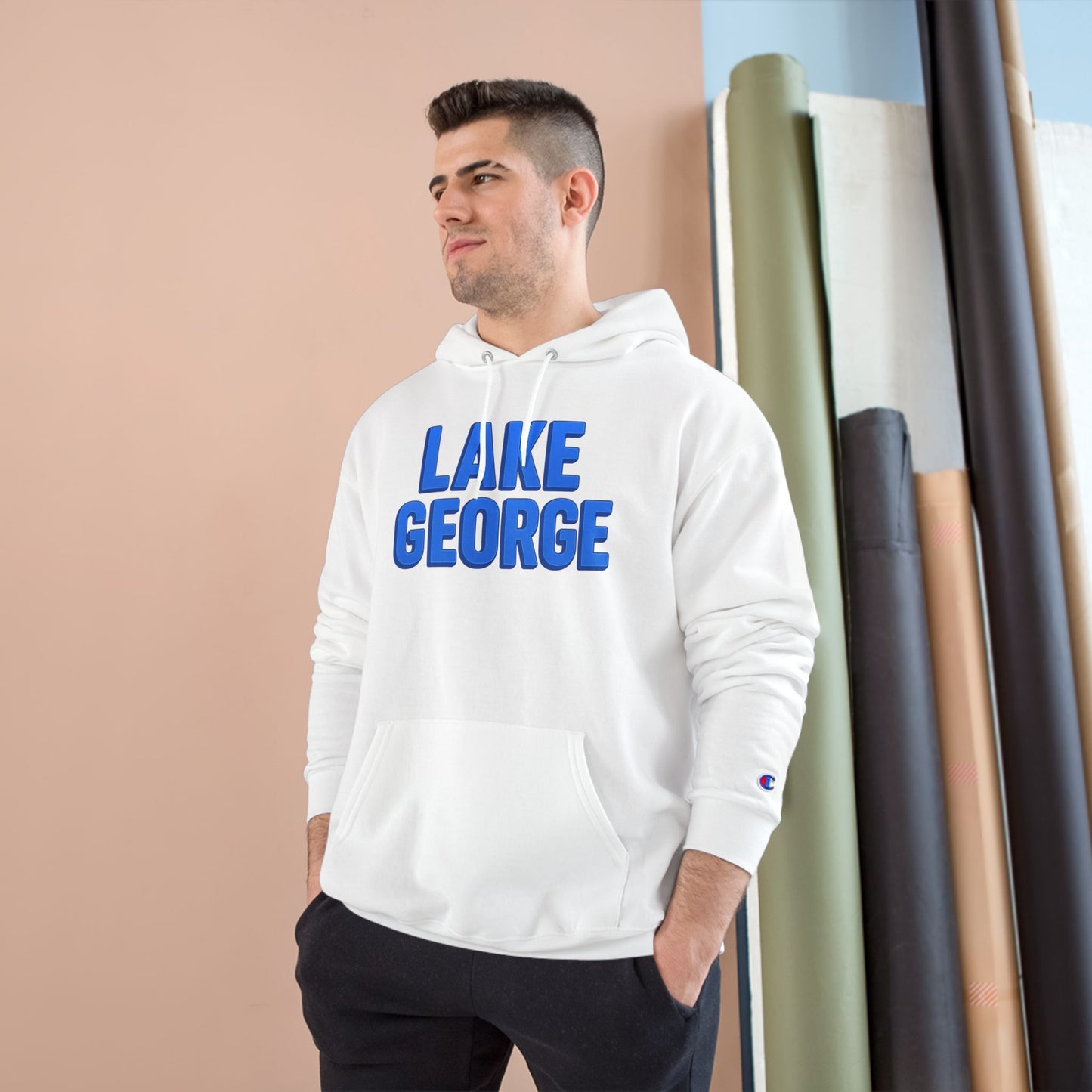 Lake George Cozy Hoodie, Perfect for Outdoor Adventures, Lake Days, Gifts for Nature Lovers, Comfortable Sweatshirt