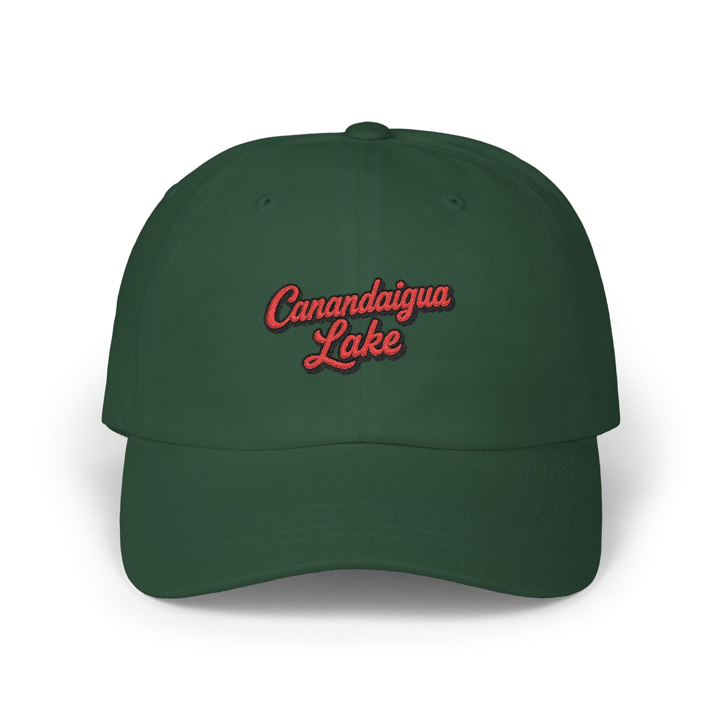 Canandaigua Lake Stylish Dad Cap, Casual Summer Hat, Outdoor Accessory, Gift for Father's Day, Boating Trip Gear, Everyday Wear