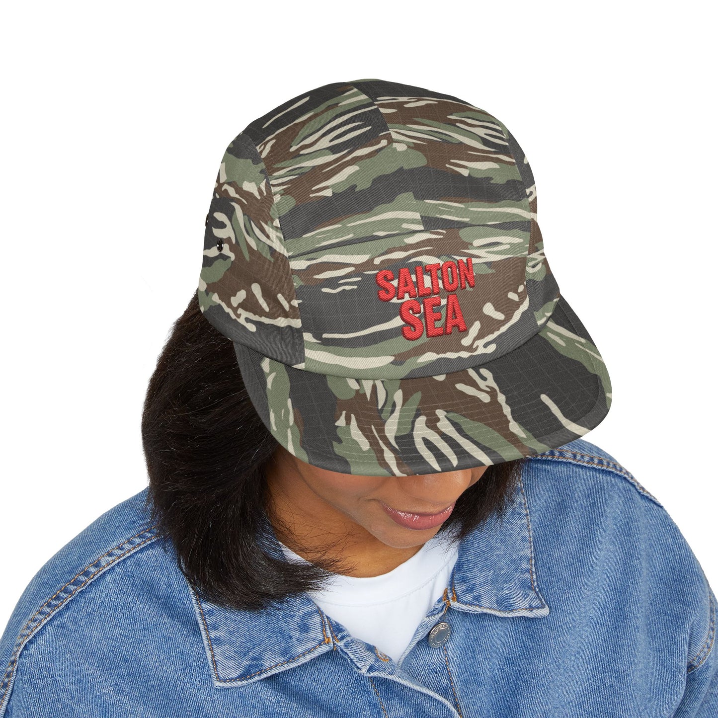 Salton Sea 5 Panel Cap (Embroidery)