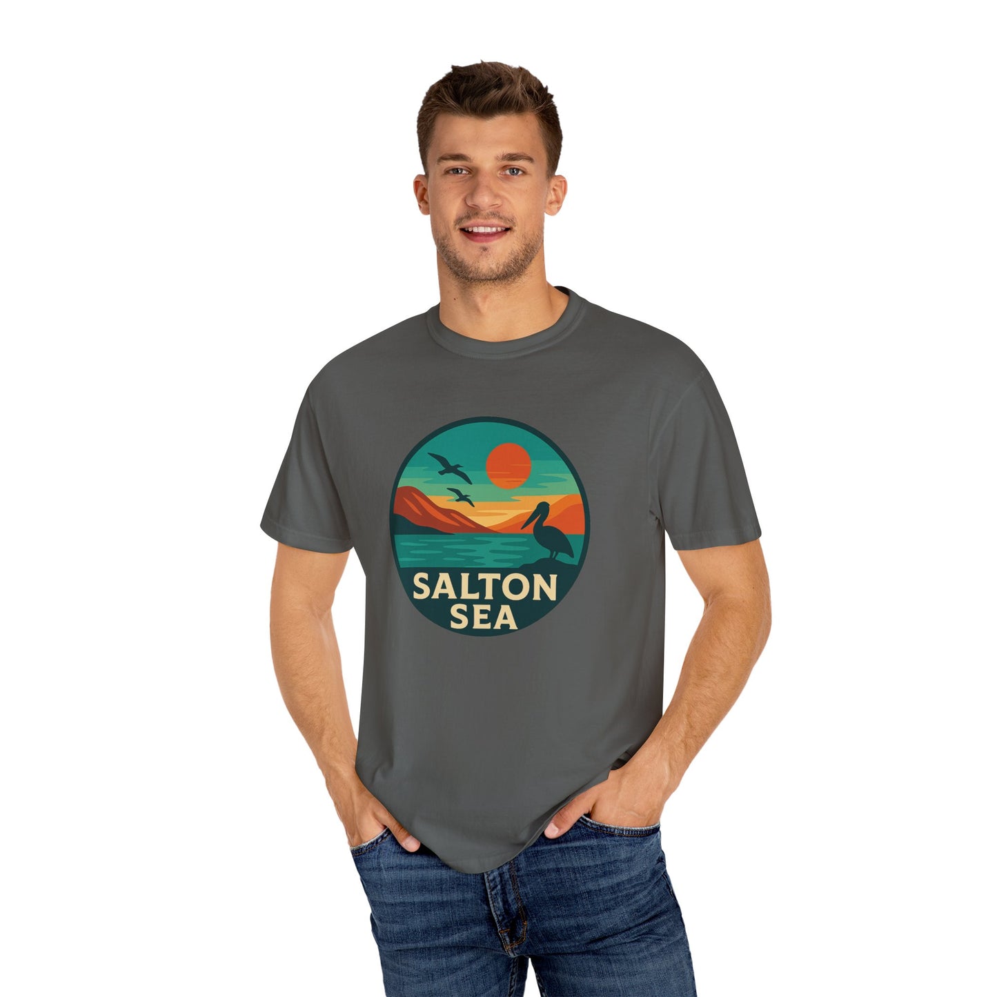Salton Sea Unisex Garment-Dyed T-shirt