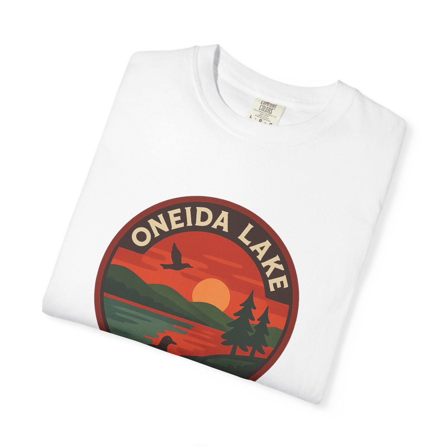 Oneida Lake Unisex Garment-Dyed T-shirt