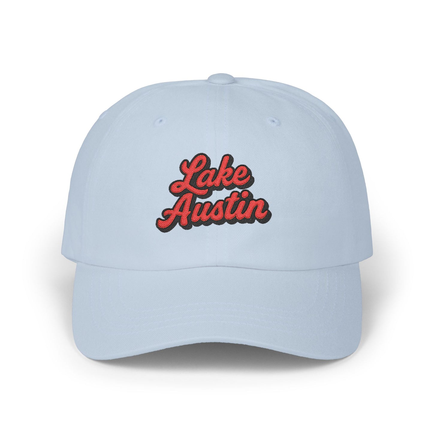 Lake Austin Stylish Dad Cap, Casual Summer Hat, Outdoor Accessory, Gift for Father's Day, Boating Trip Gear, Everyday Wear