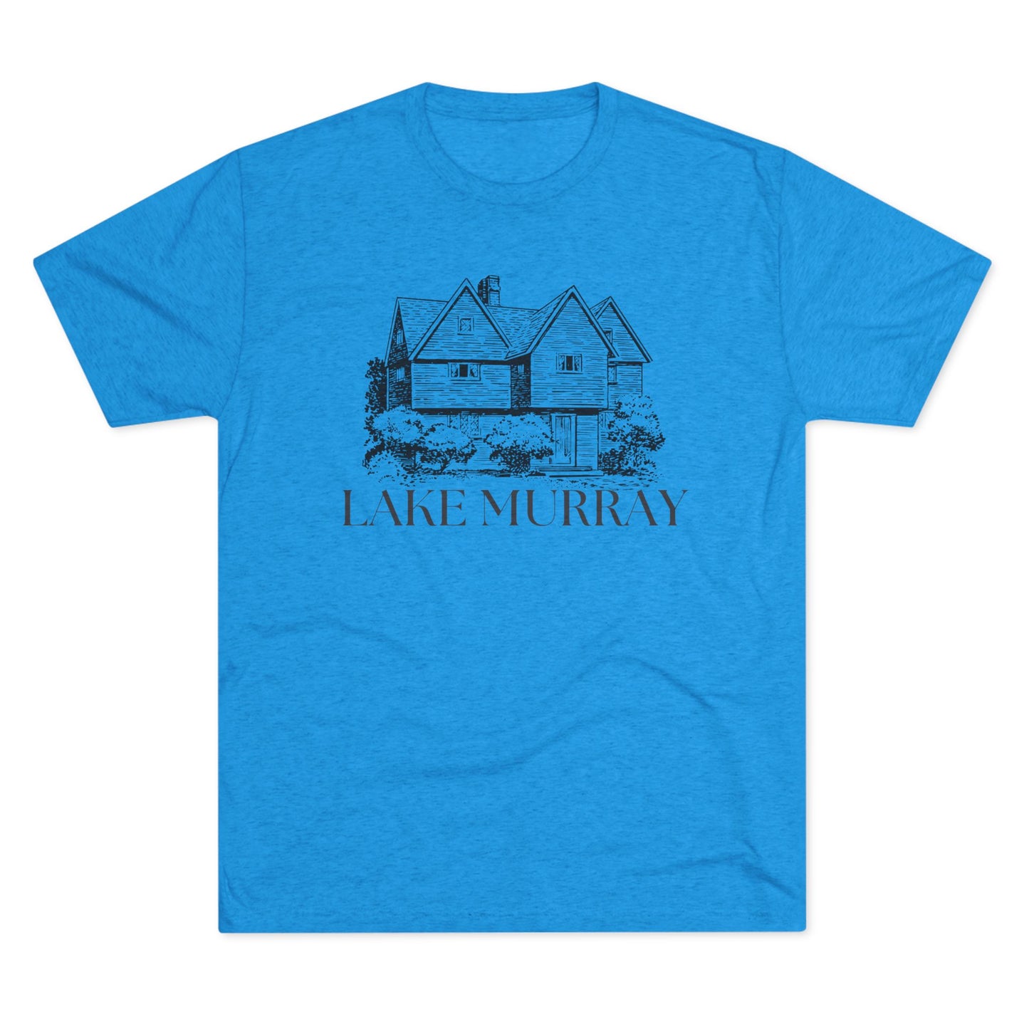 Lake Murray Unisex Tri-Blend Crew Tee, Casual T-Shirt, Summer Apparel, Lake House Shirt, Gift for Friends, Travel Tee