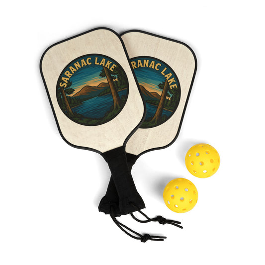 Saranac Lake Paddle Set - Perfect for Outdoor Fun, Sporty Gift, Team Play, Family Activities, Best for Picnics, Holidays