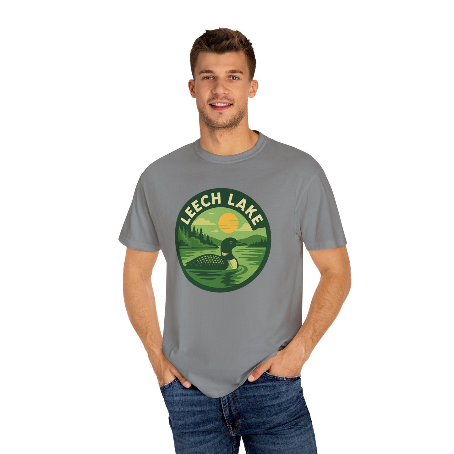 Leech Lake Unisex Garment-Dyed T-shirt