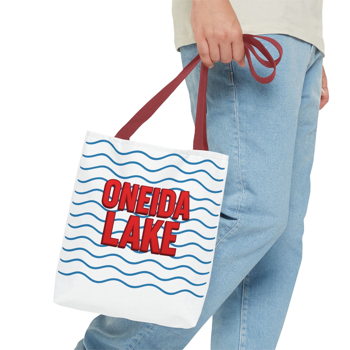 Oneida Lake Tote Bag - Perfect for Beach Days, Travel, Lake Lovers, Summer Outings, Gift Idea