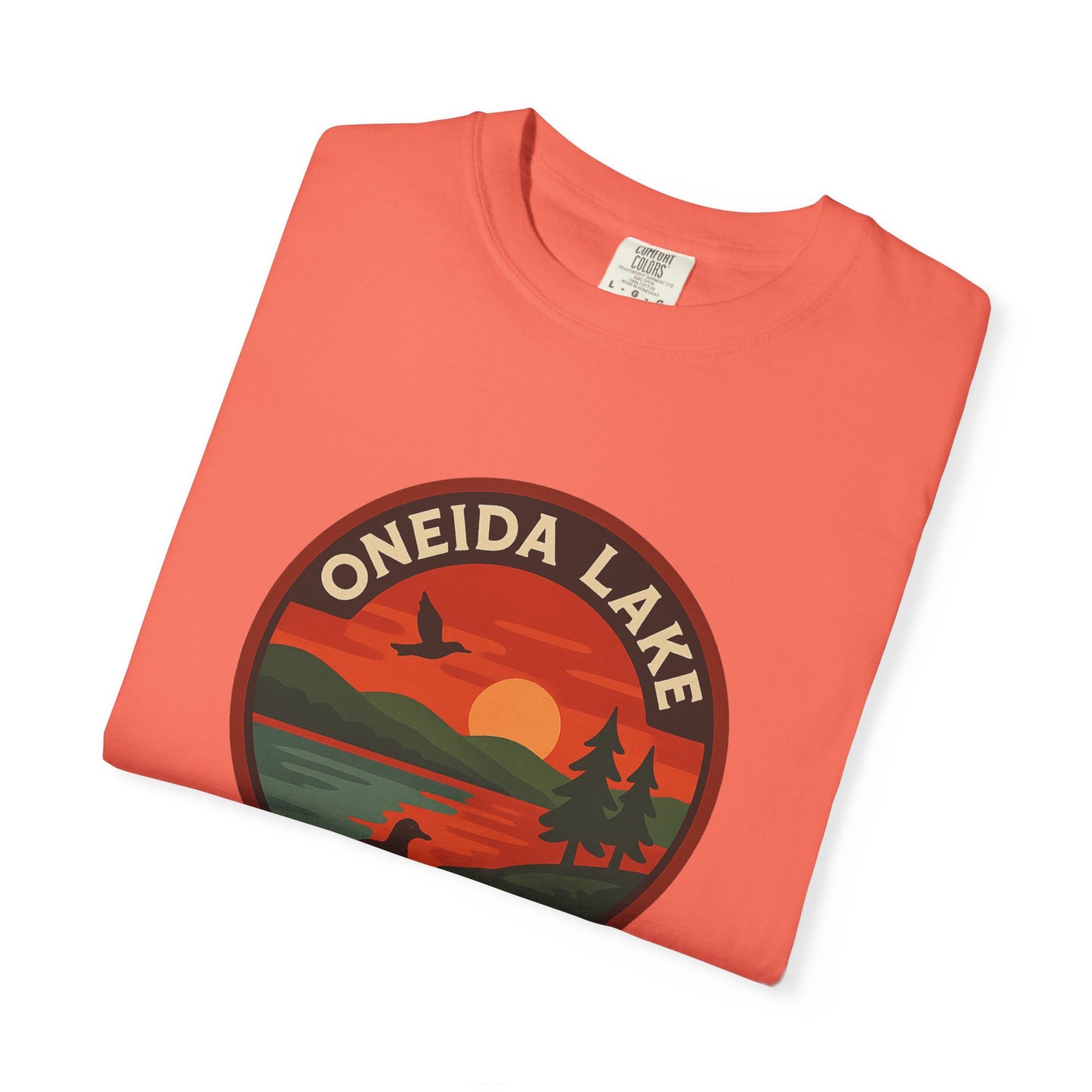 Oneida Lake Unisex Garment-Dyed T-shirt