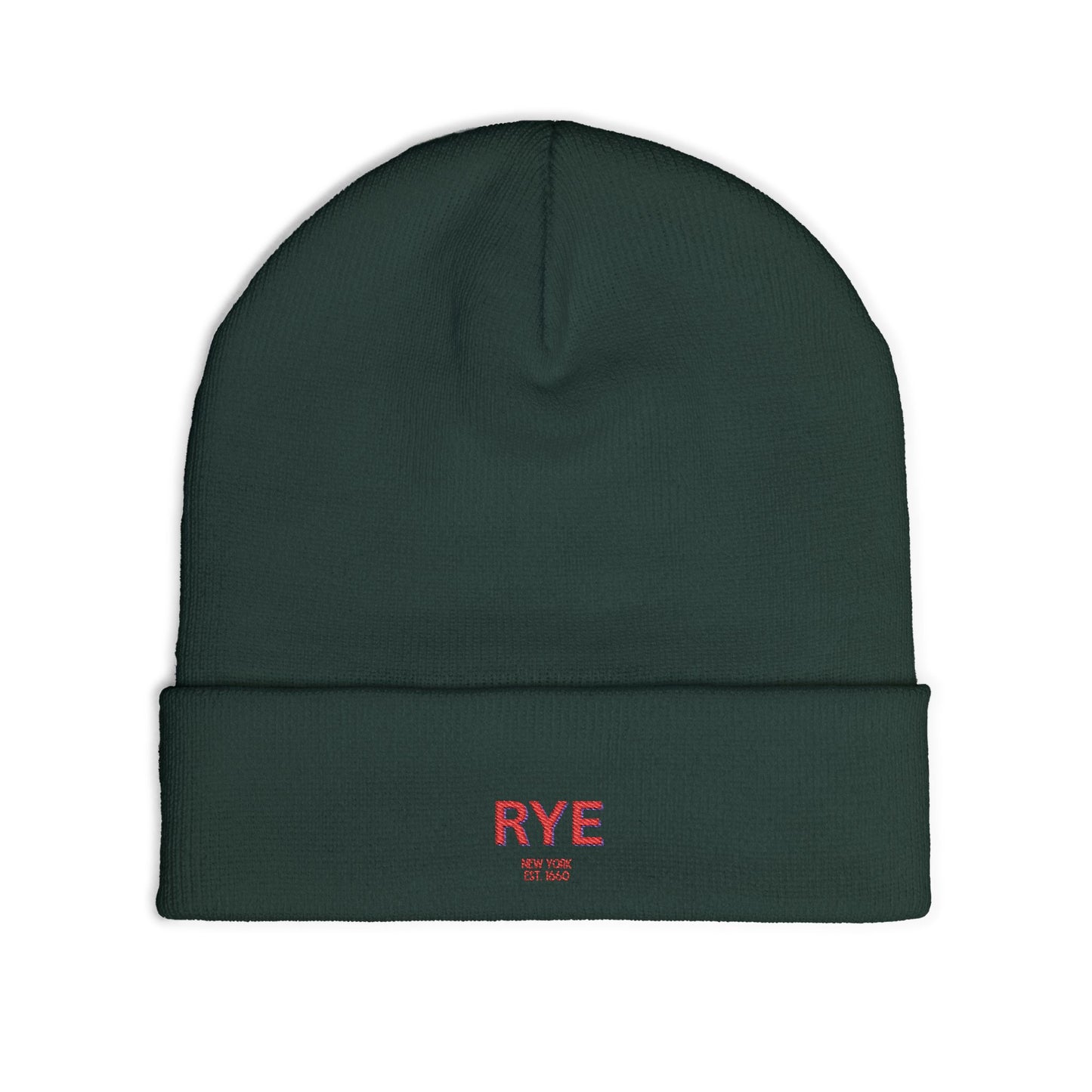 Rye Cozy Custom Knit Beanie - Personalized Hat, Winter Accessory, Gifts for Him, Her, Stylish Warmth