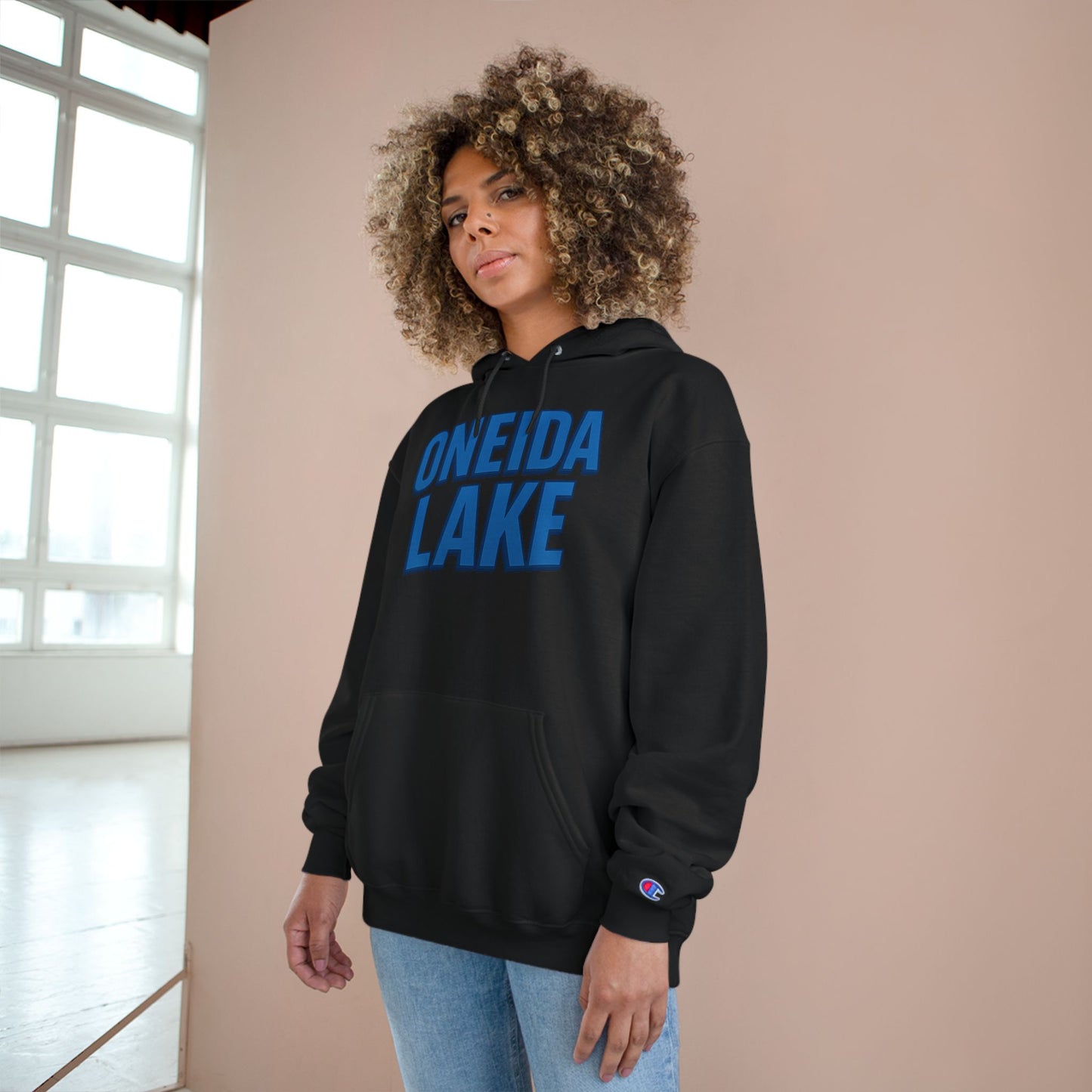 Oneida Lake Cozy Hoodie, Perfect for Outdoor Adventures, Lake Days, Gifts for Nature Lovers, Comfortable Sweatshirt
