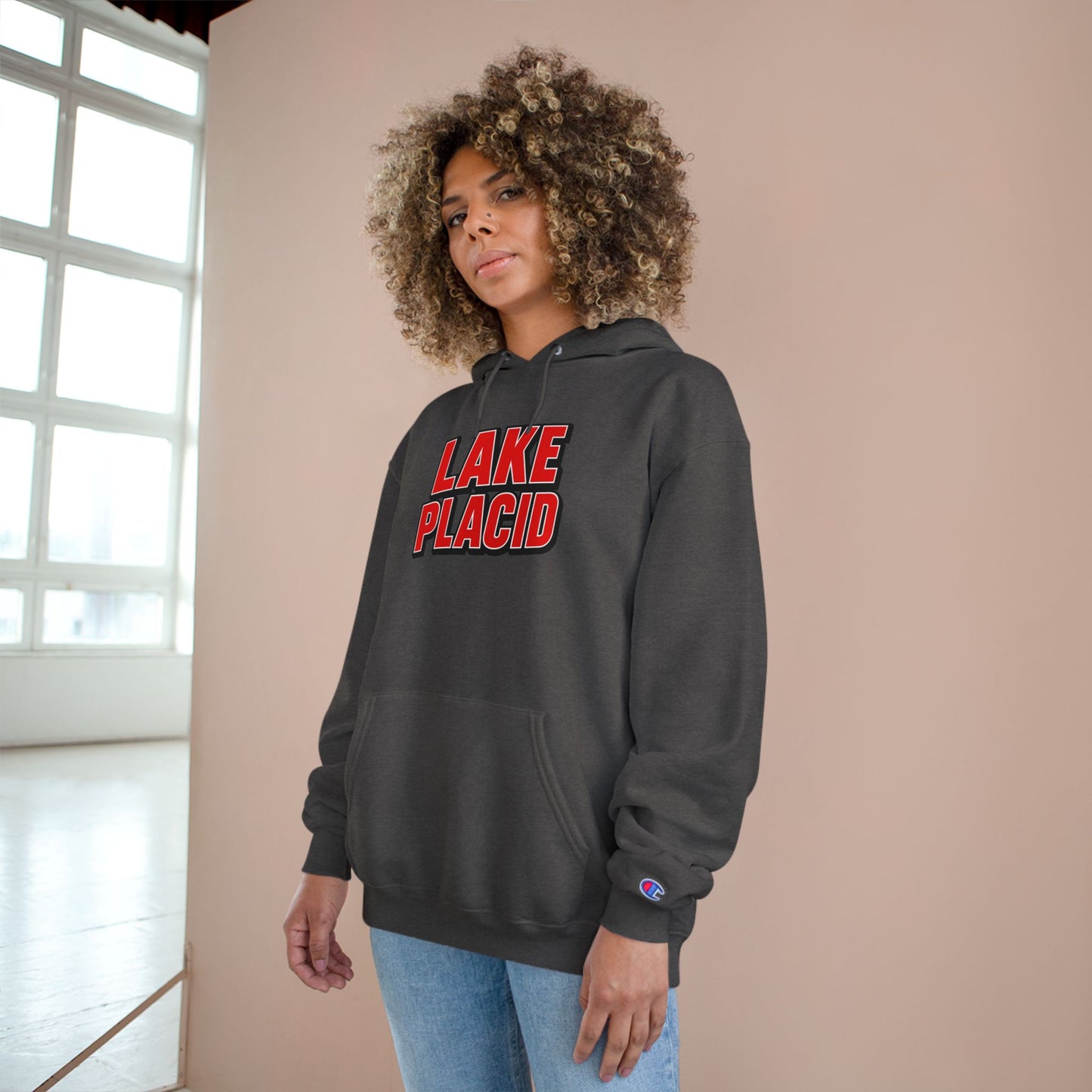 Lake Placid Cozy Hoodie, Perfect for Outdoor Adventures, Lake Days, Gifts for Nature Lovers, Comfortable Sweatshirt