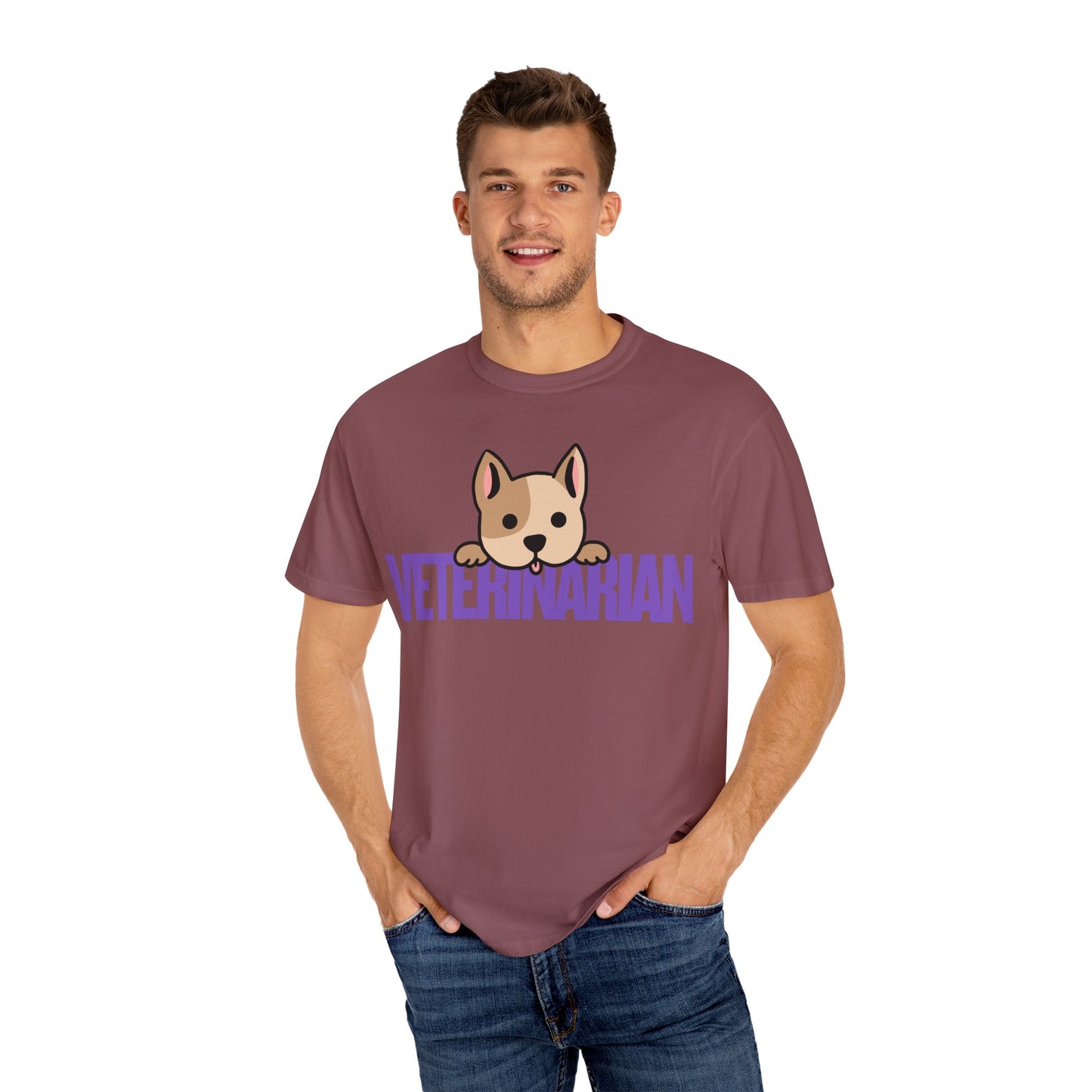 Veterinarian Unisex Garment-Dyed T-shirt