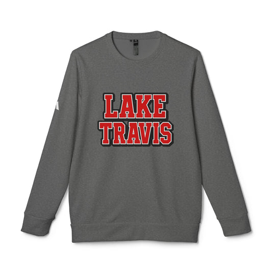 Lake Travis Adidas Unisex Fleece Crewneck Sweatshirt