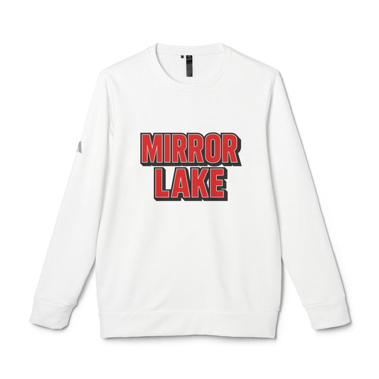 Mirror Lake Adidas Unisex Fleece Crewneck Sweatshirt
