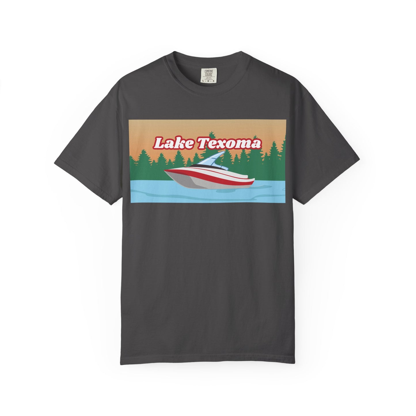 Lake Texoma Relaxed Unisex T-Shirt, Summer Vibes Tee, Outdoor Adventure Shirt, Lake Life Apparel, Gift for Nature Lovers, Vacation Wear