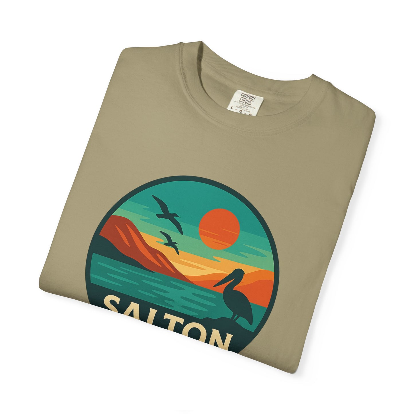 Salton Sea Unisex Garment-Dyed T-shirt
