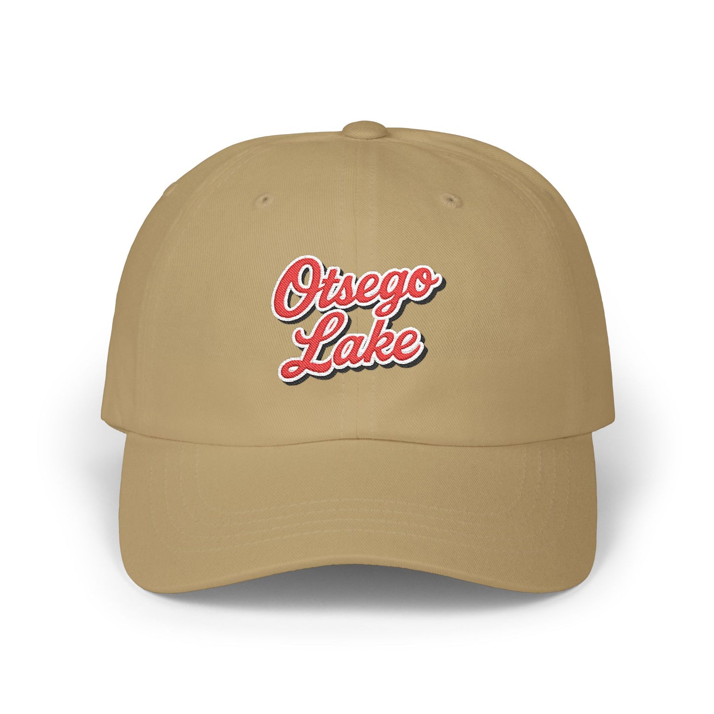 Otsego Lake Stylish Dad Cap, Casual Summer Hat, Outdoor Accessory, Gift for Father's Day, Boating Trip Gear, Everyday Wear