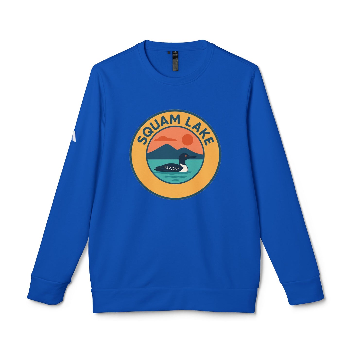 Cozy Outdoor Sweatshirt for Nature Lovers, Unisex Crewneck, Perfect for Hiking, Camping, or Relaxing at Home, Squam Lake Design