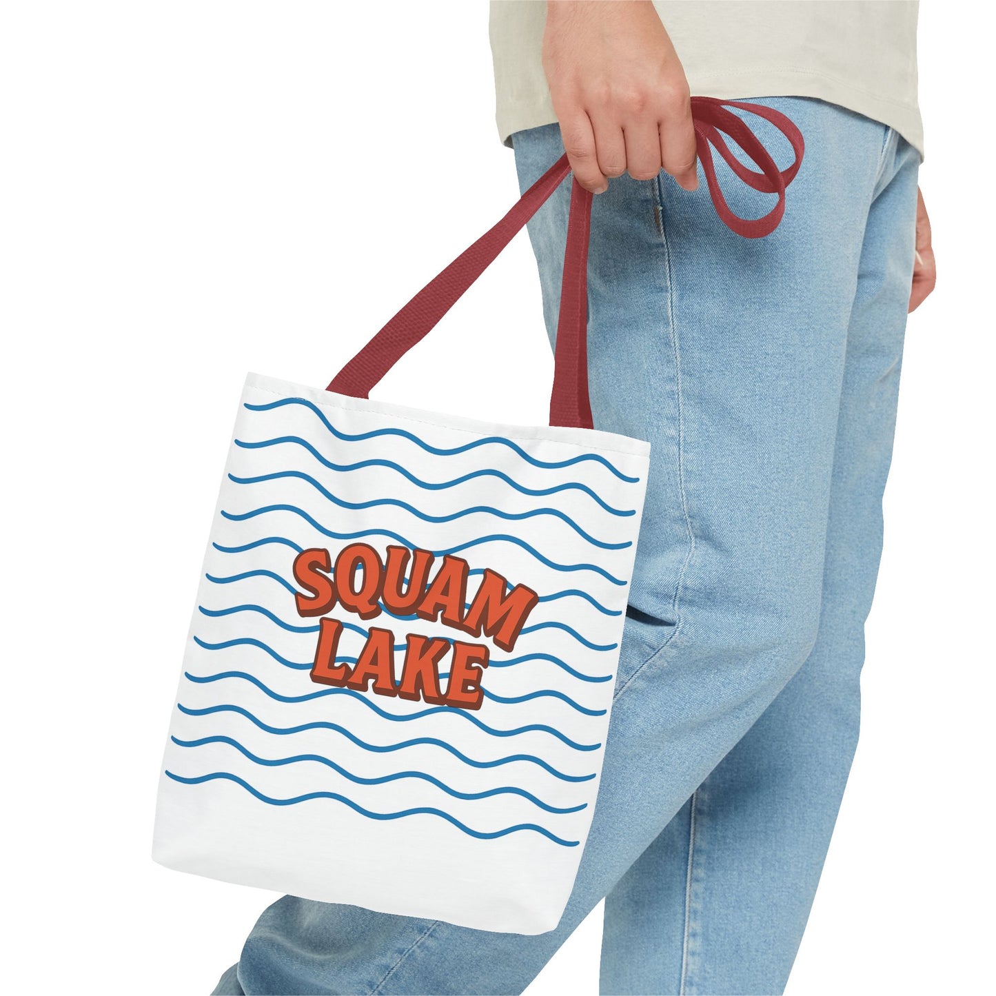 Squam Lake Tote Bag - Perfect for Beach Days, Travel, Lake Lovers, Summer Outings, Gift Idea