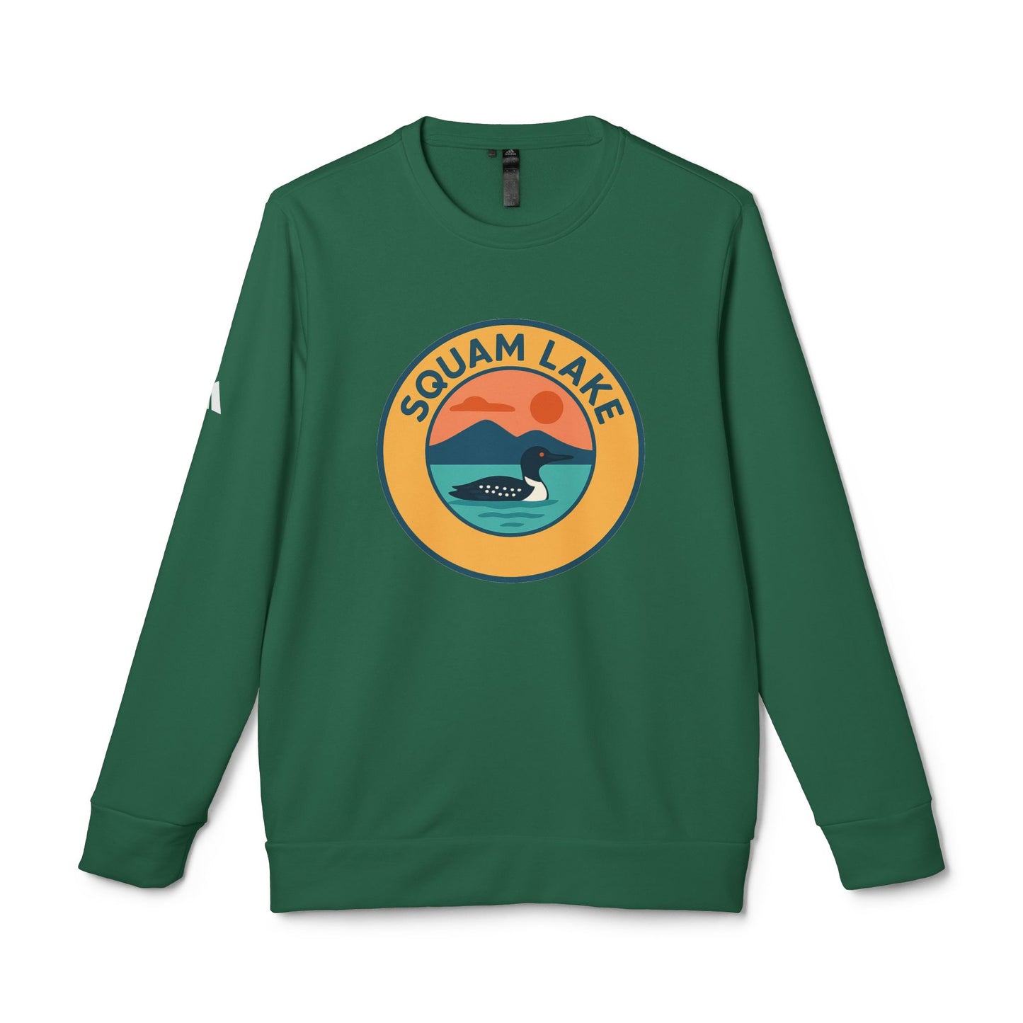 Cozy Outdoor Sweatshirt for Nature Lovers, Unisex Crewneck, Perfect for Hiking, Camping, or Relaxing at Home, Squam Lake Design