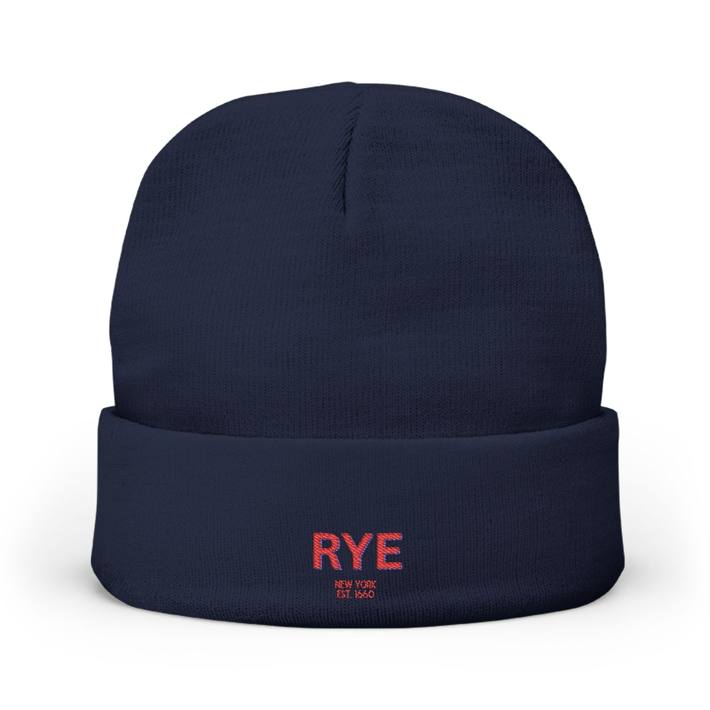 Rye Cozy Custom Knit Beanie - Personalized Hat, Winter Accessory, Gifts for Him, Her, Stylish Warmth