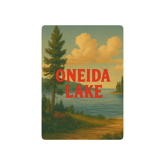 Oneida Lake Poker Playing Cards