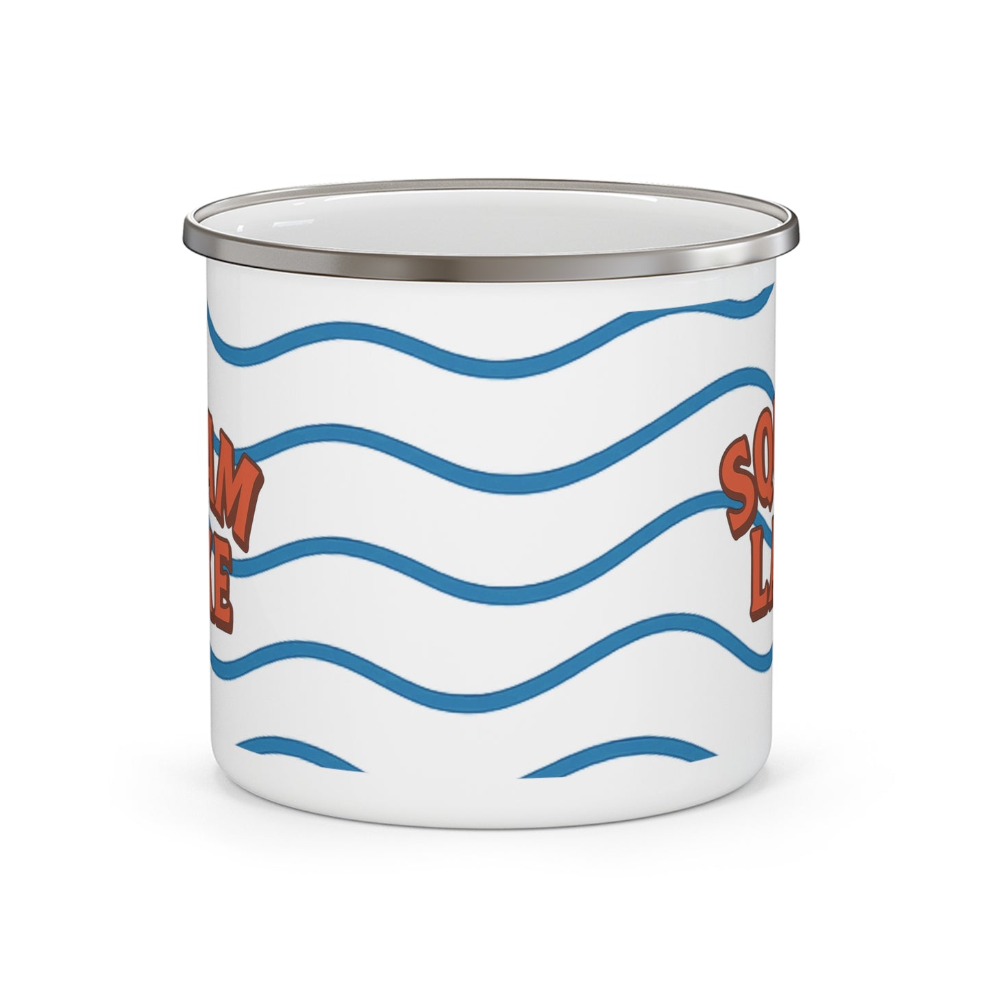 Rustic Enamel Camping Mug - Perfect for Outdoor Adventures, Squam Lake Enthusiasts, and Cozy Campfires, Great Gift for Camping Lovers, [...]