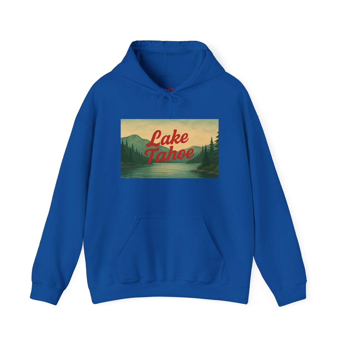 Lake Tahoe Hoodie, Cozy Casual Wear, Unisex Sweatshirt, Lake Lover Gift, Outdoor Adventure Apparel, Summer Retreat Fashion