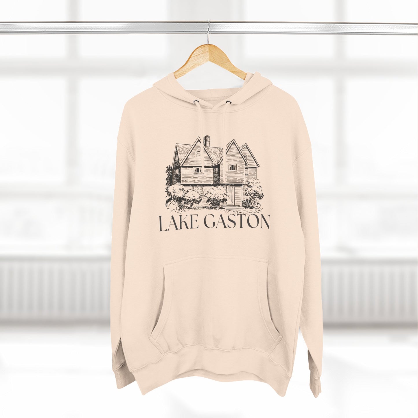 Lake Gaston Hoodie, Great for Beach Trips, Lake Days, Gift for Summer Lovers, Casual Wear, Travel Essential