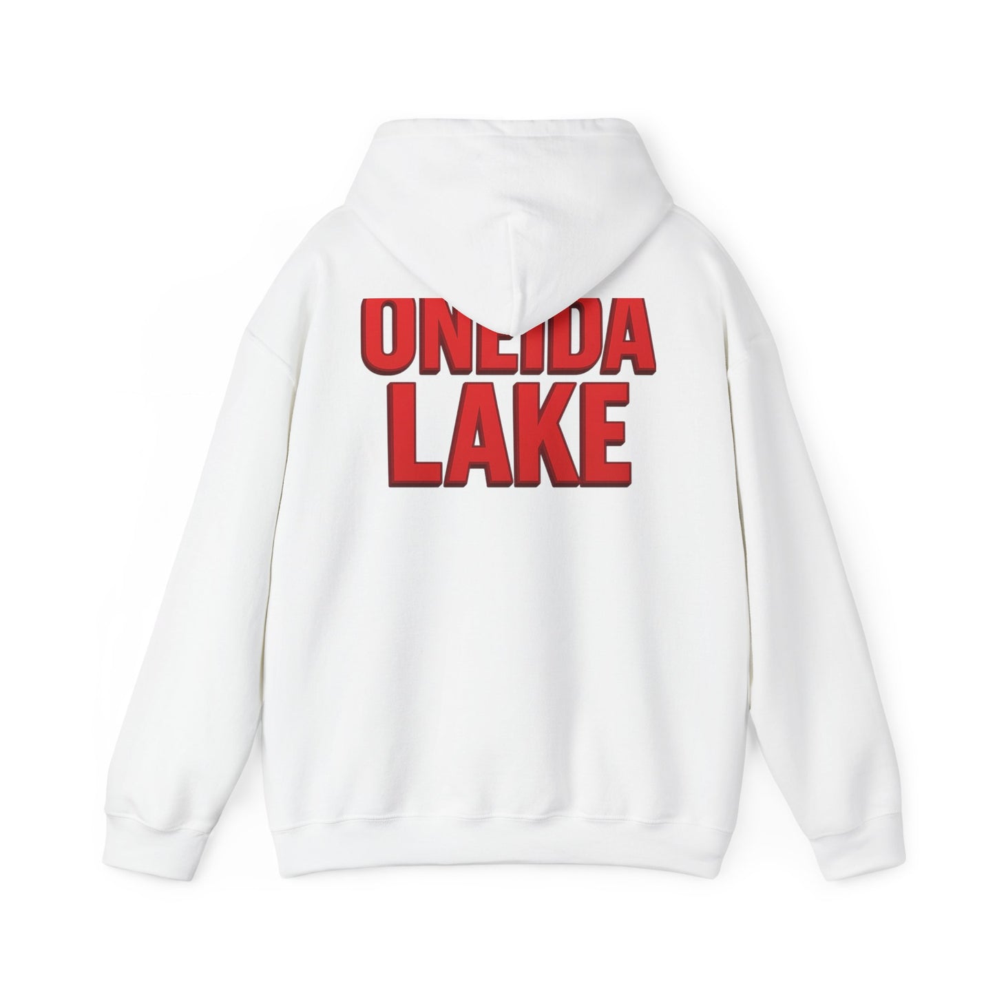 Oneida Lake Hoodie, Cozy Casual Wear, Unisex Sweatshirt, Lake Lover Gift, Outdoor Adventure Apparel, Summer Retreat Fashion
