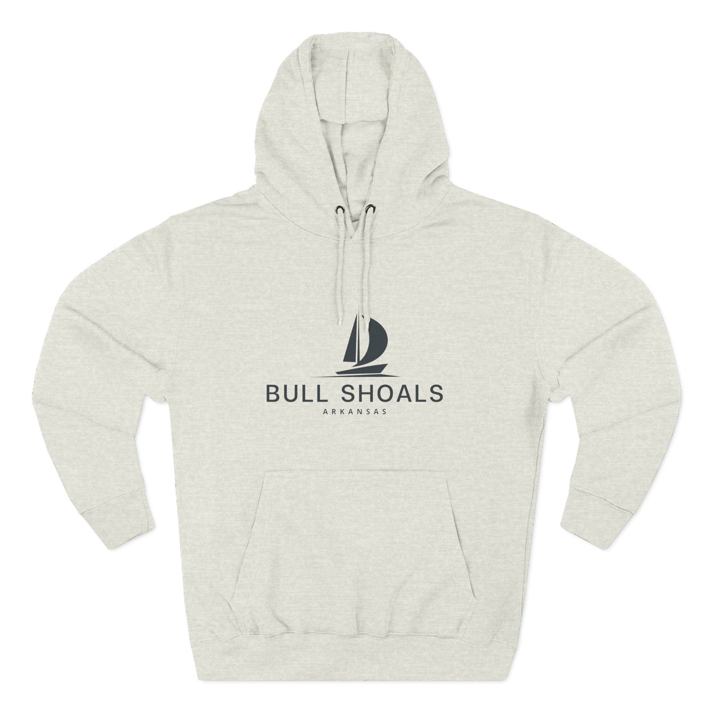 Bull Shoals Inspired Fleece Hoodie, Casual Wear, Relaxation, Gift for Autumn Lovers, Travel Essential