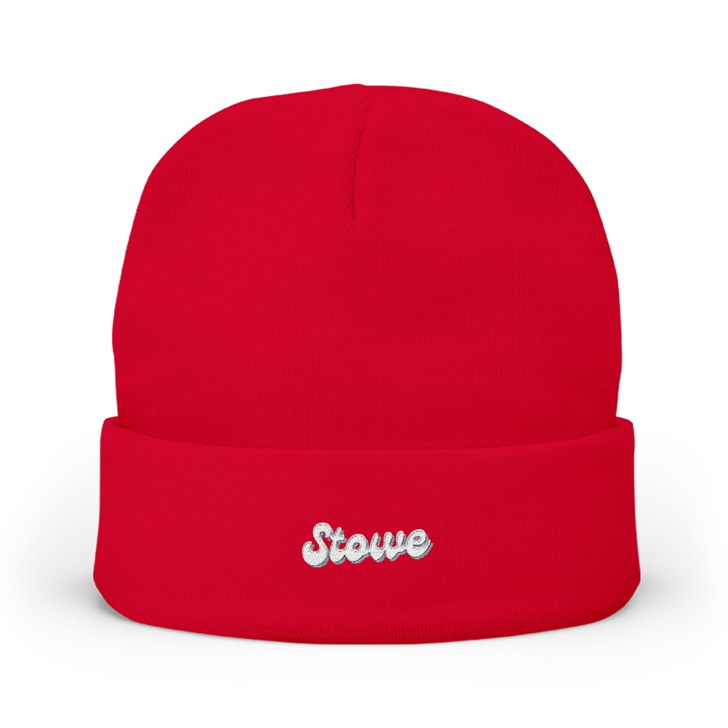 Stowe Cozy Embroidered Knit Beanie | Winter Hat, Casual Fashion Accessory, Gift for Him/Her, Cozy Style, Outdoor Wear