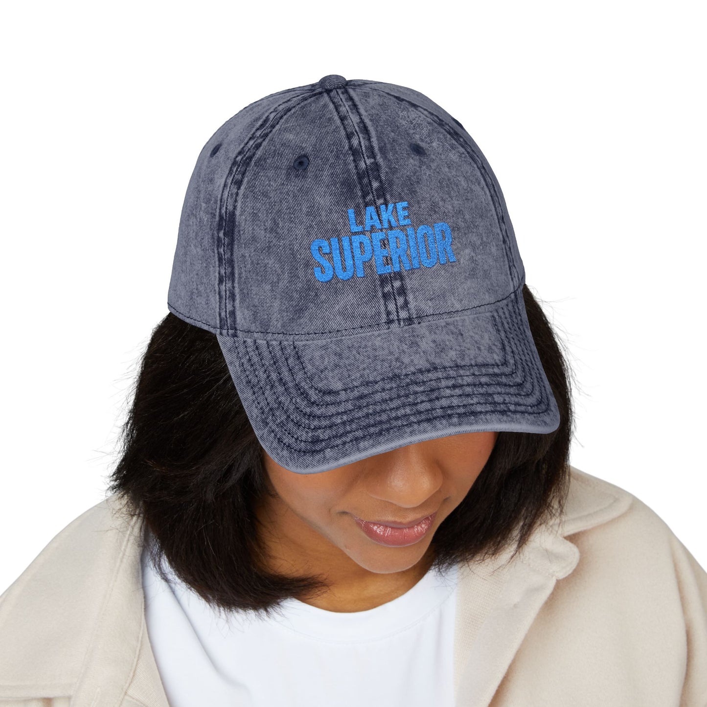 Lake Superior Vintage Cap (Embroidery)