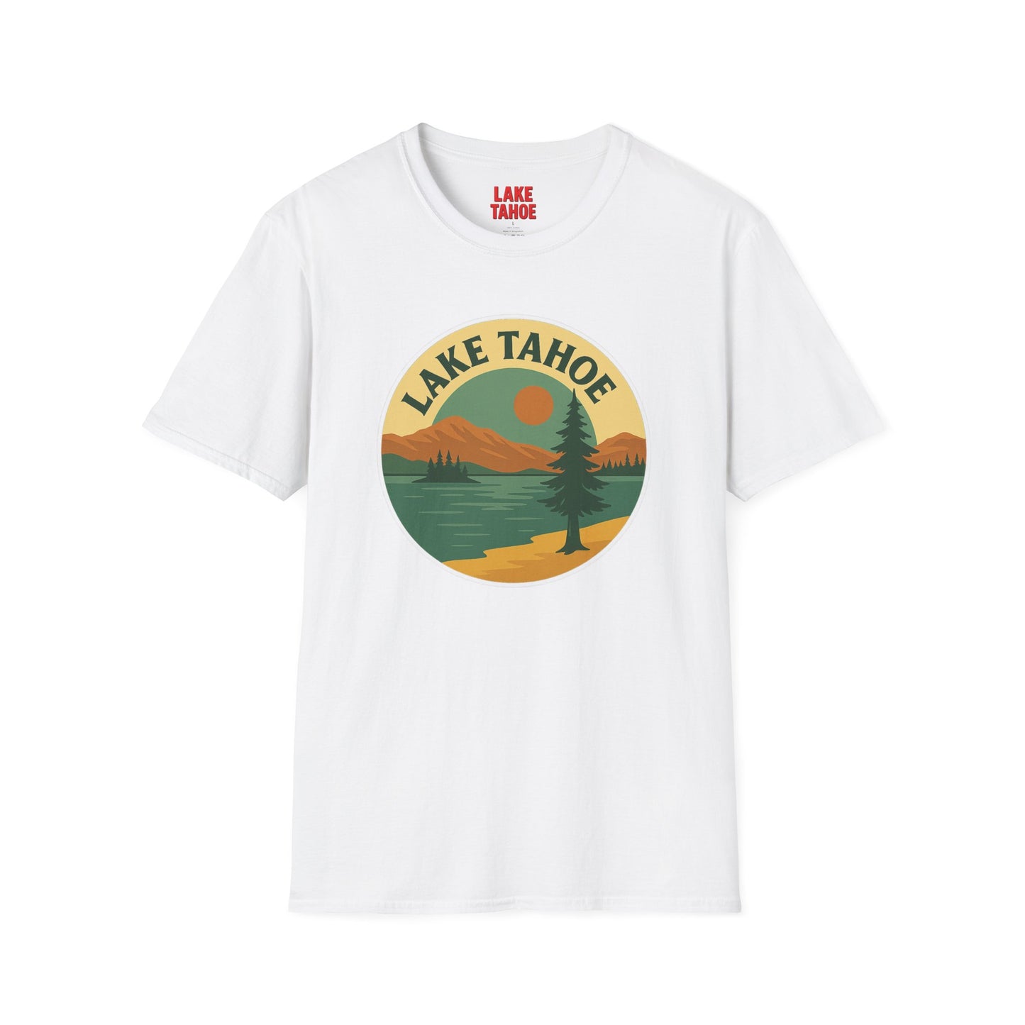 Lake Tahoe Nature Unisex Softstyle T-Shirt | Eco-Friendly Gift, Outdoor Adventure Shirt, Nature Lover Tee, Vintage Lake Apparel, [...]