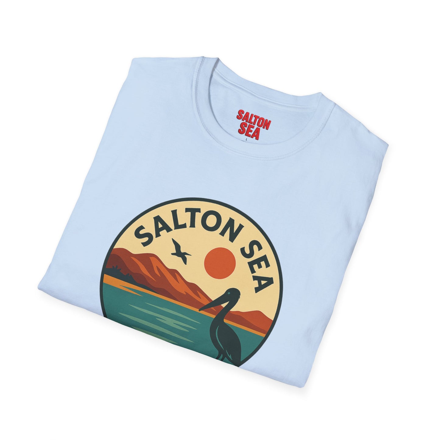 Salton Sea Nature Unisex Softstyle T-Shirt | Eco-Friendly Gift, Outdoor Adventure Shirt, Nature Lover Tee, Vintage Lake Apparel, [...]