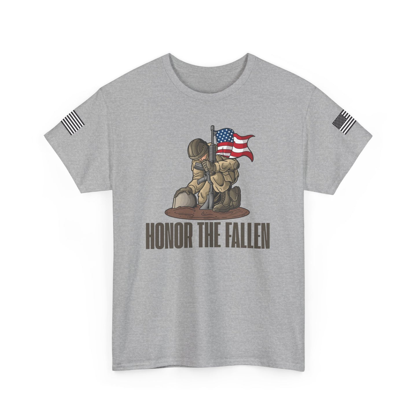Honor the Fallen Unisex Heavy Cotton Tee, Memorial T-Shirt, Veteran Tribute Shirt, Patriotic Apparel, Independence Day Gift, Honor [...]