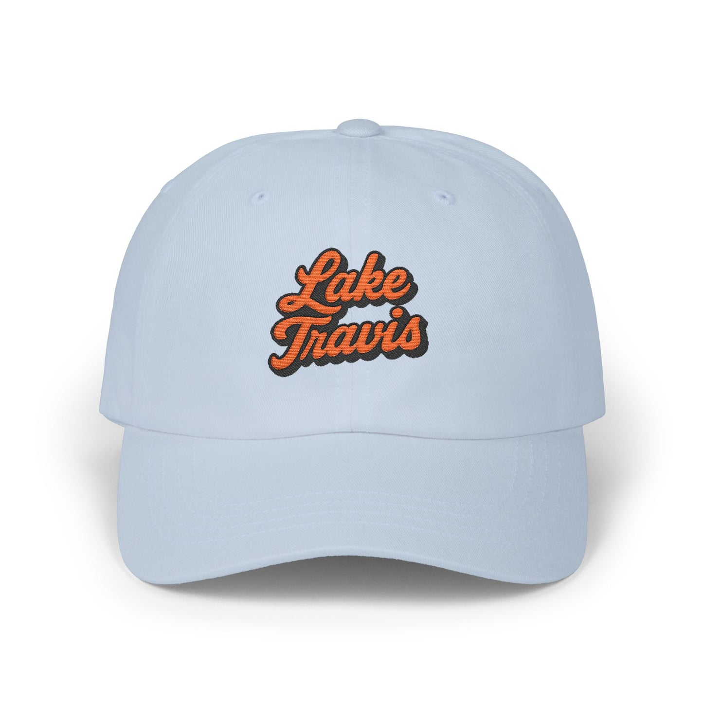 Lake Travis Stylish Dad Cap, Casual Summer Hat, Outdoor Accessory, Gift for Father's Day, Boating Trip Gear, Everyday Wear