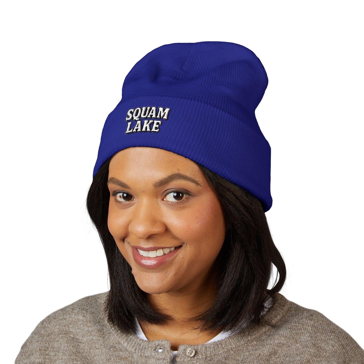 Squam Lake Classic Cuffed Beanie (Embroidery)