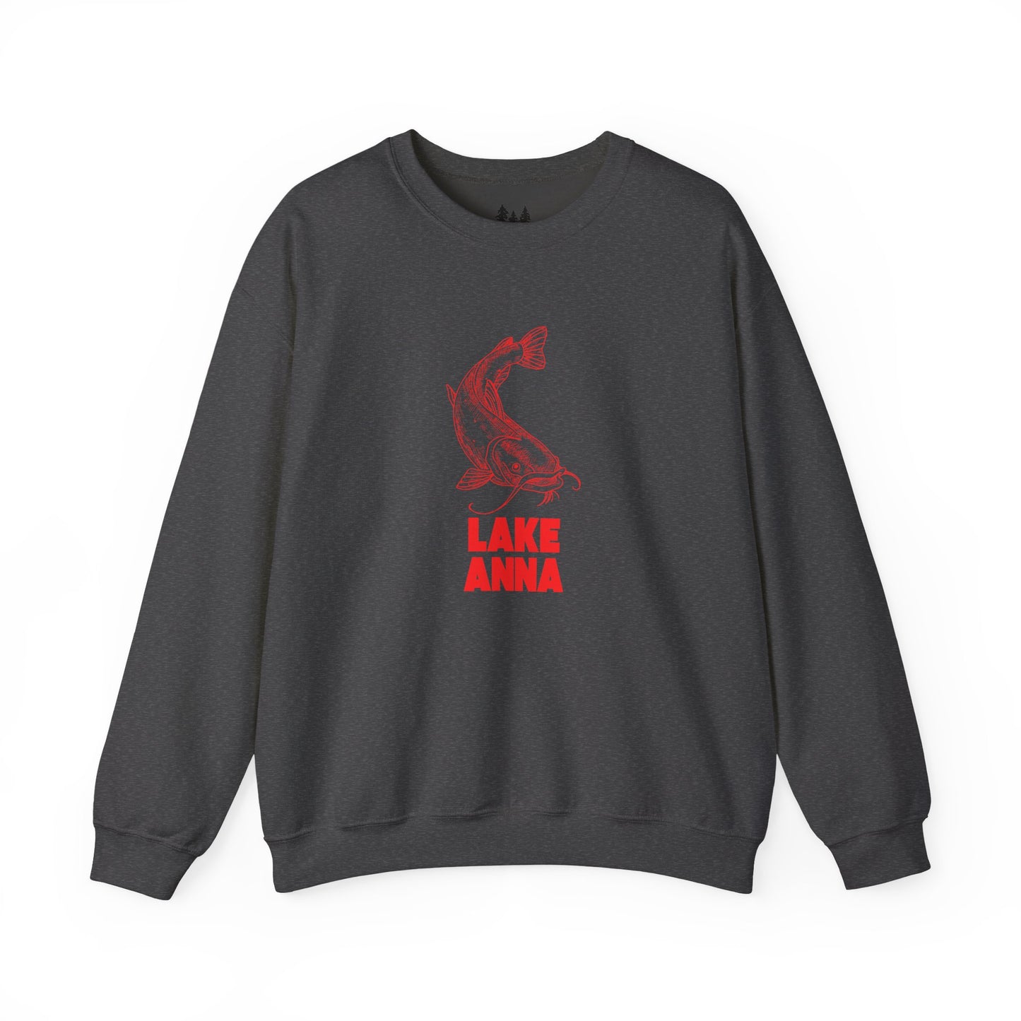 Lake Anna Fishing Sweatshirt, Cozy Crewneck, Perfect for Outdoorsy Lovers, Casual Wear, Gift for Nature Enthusiasts, Lake Life Apparel