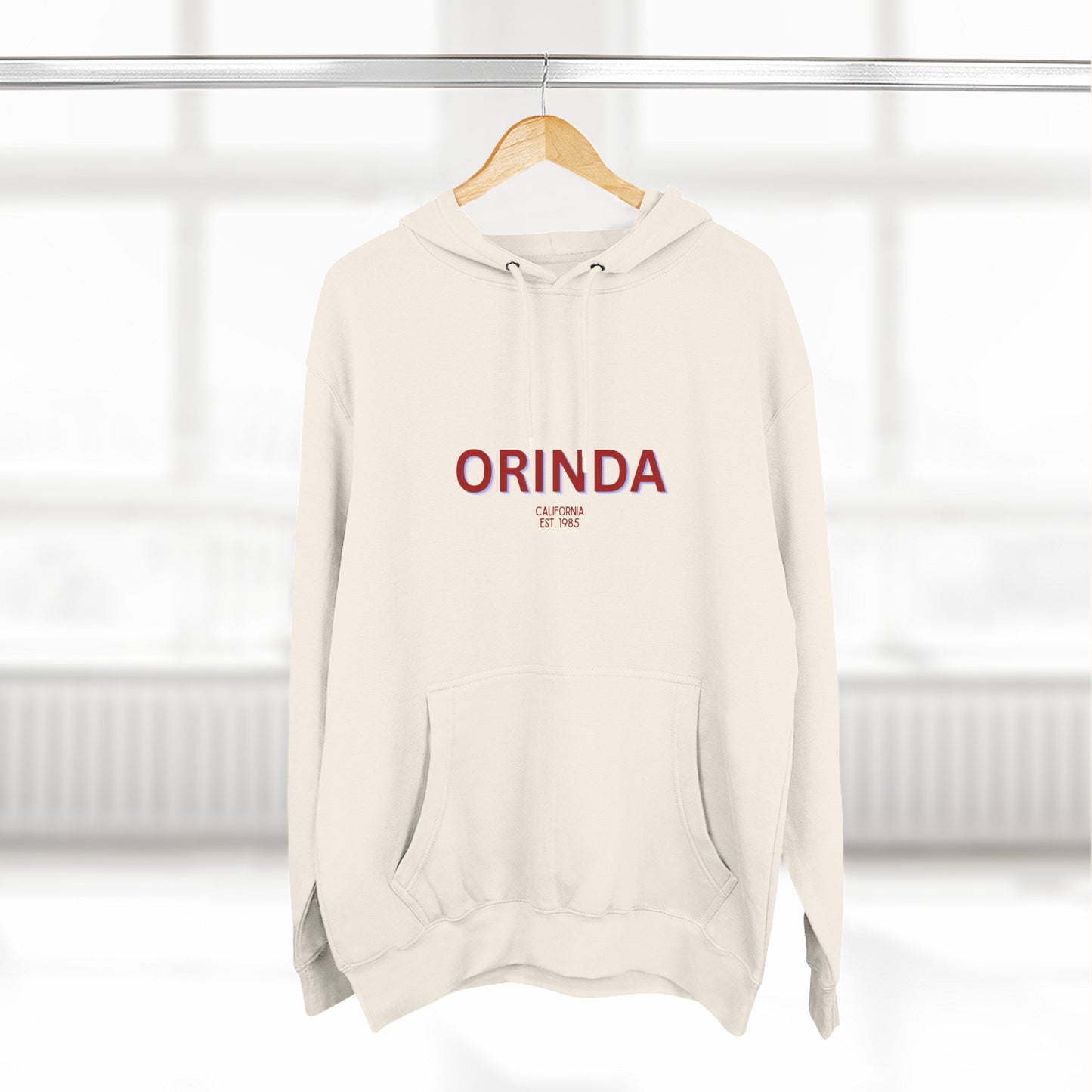 Orinda Fleece Hoodie, Casual Sweatshirt, Cozy Layering Piece, Perfect Gift for All Occasions, Stylish Streetwear