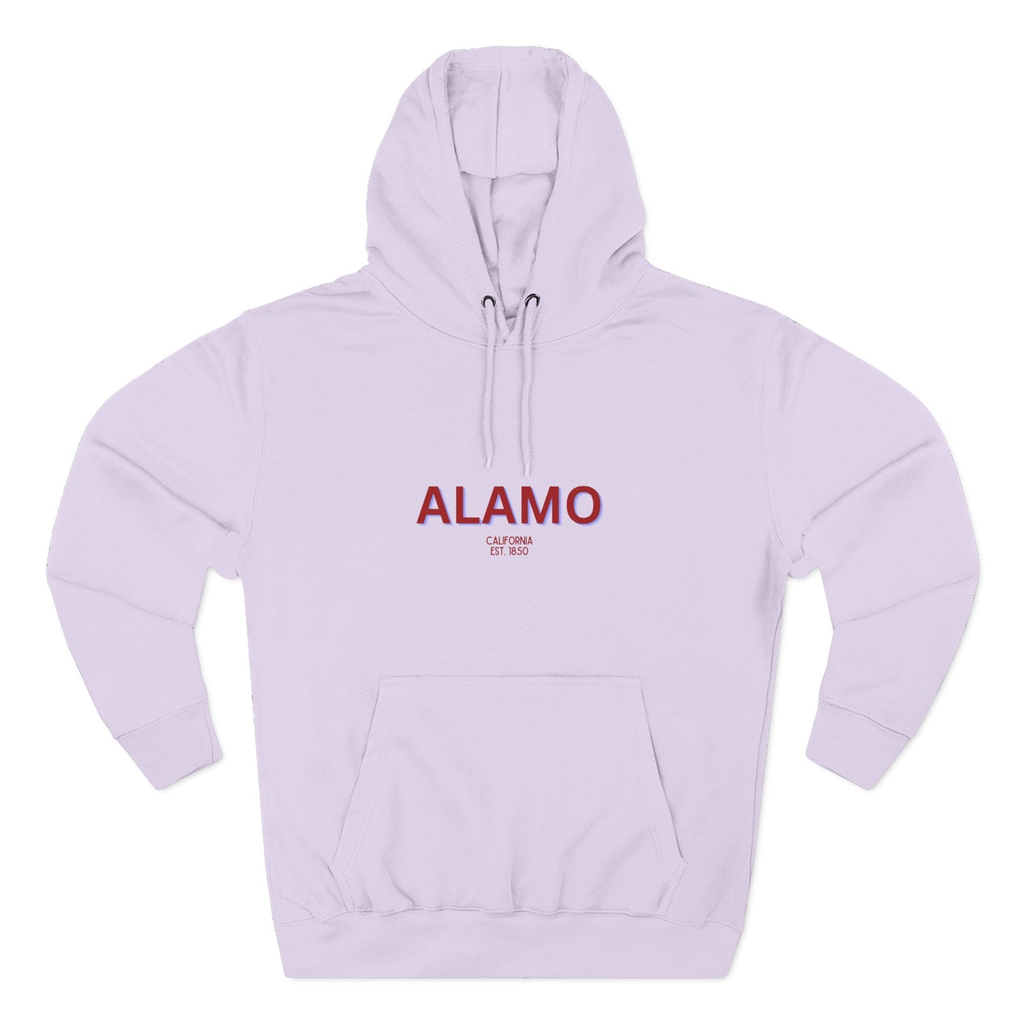 Alamo Fleece Hoodie, Casual Sweatshirt, Cozy Layering Piece, Perfect Gift for All Occasions, Stylish Streetwear