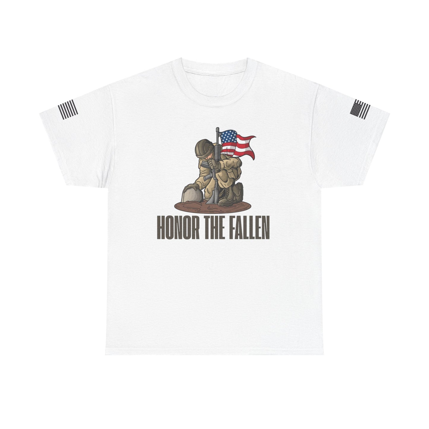 Honor the Fallen Unisex Heavy Cotton Tee, Memorial T-Shirt, Veteran Tribute Shirt, Patriotic Apparel, Independence Day Gift, Honor [...]