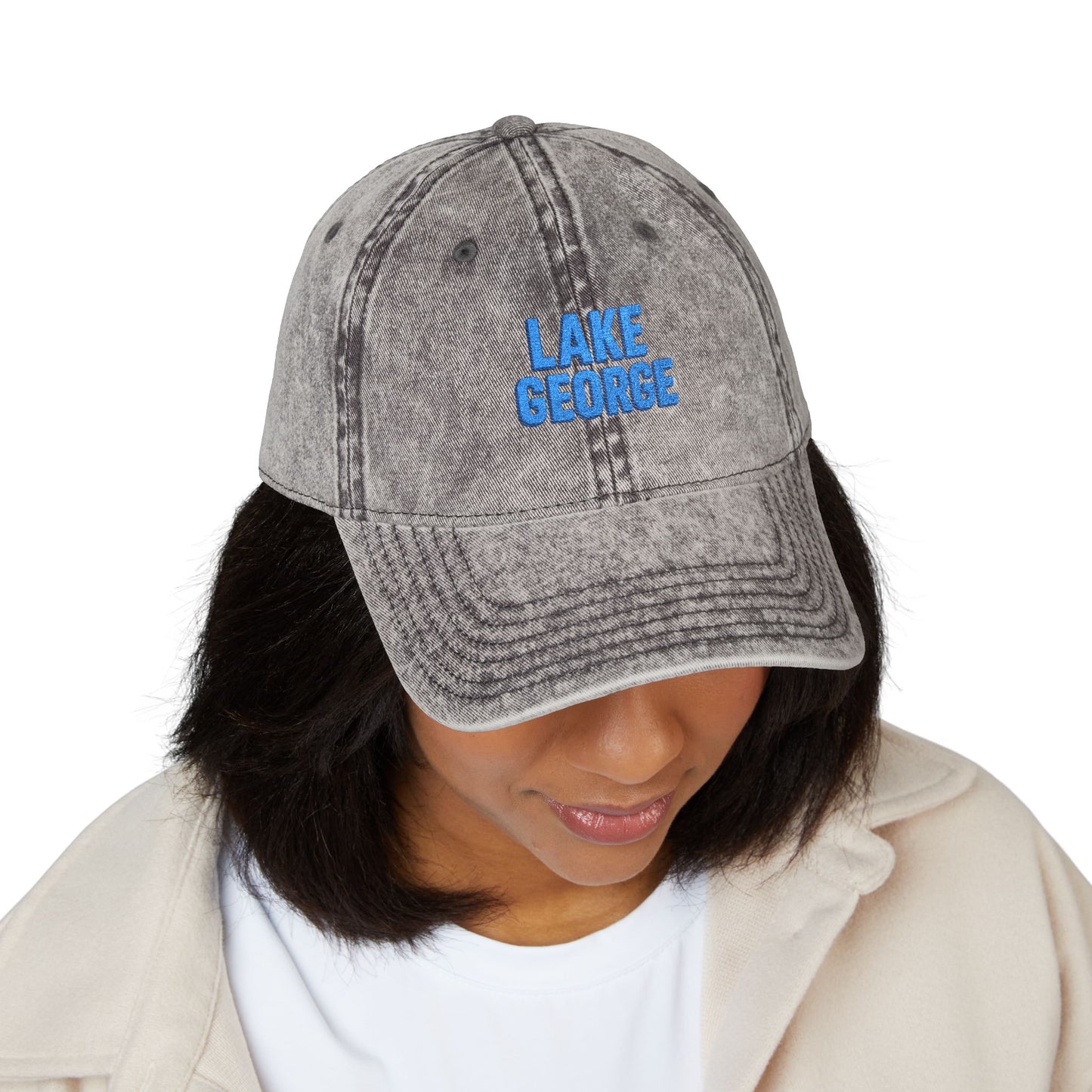 Lake George Vintage Cap (Embroidery)