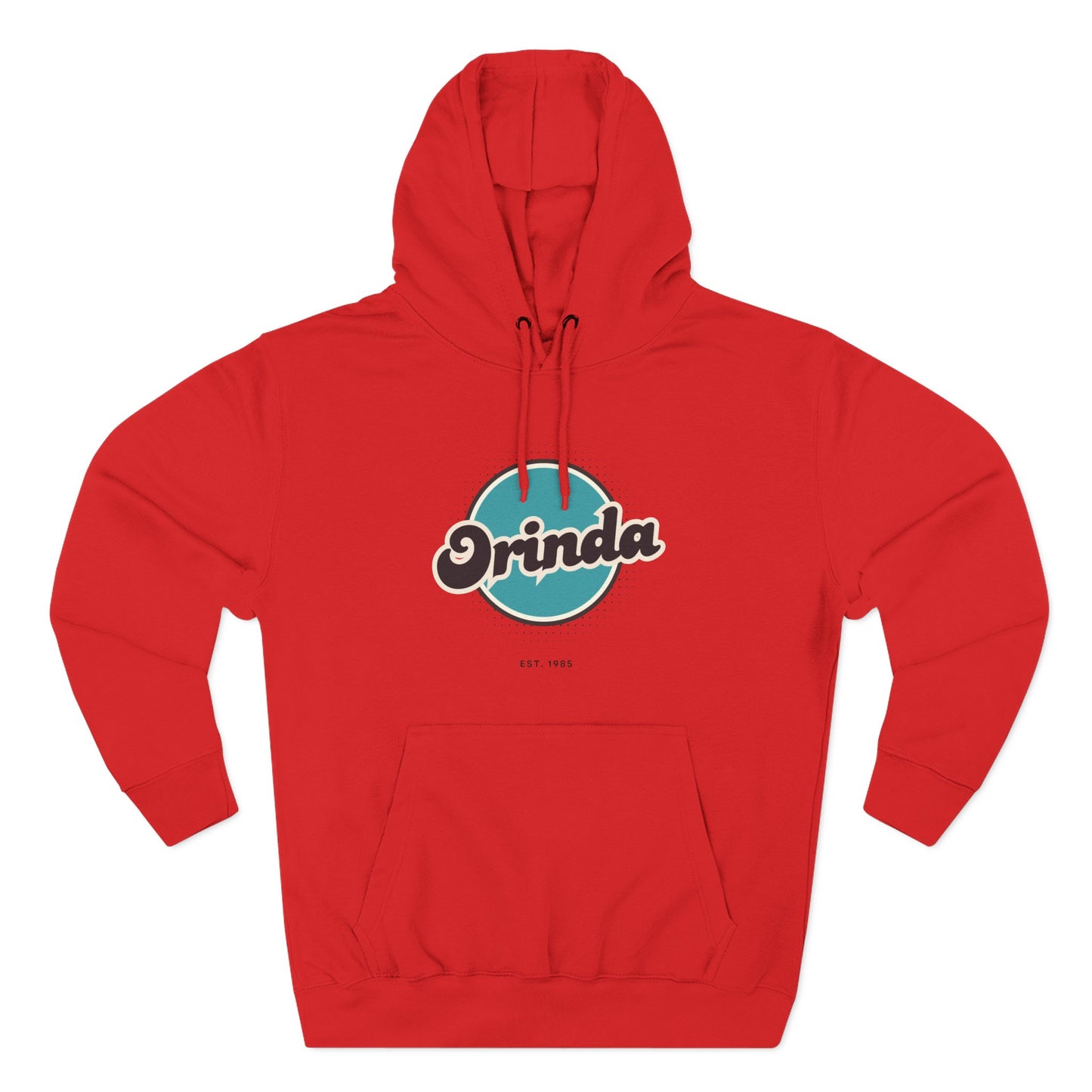 Orinda Retro Vibe Hoodie for Casual Days, Streetwear, Unisex Gift, Cozy Layering Apparel
