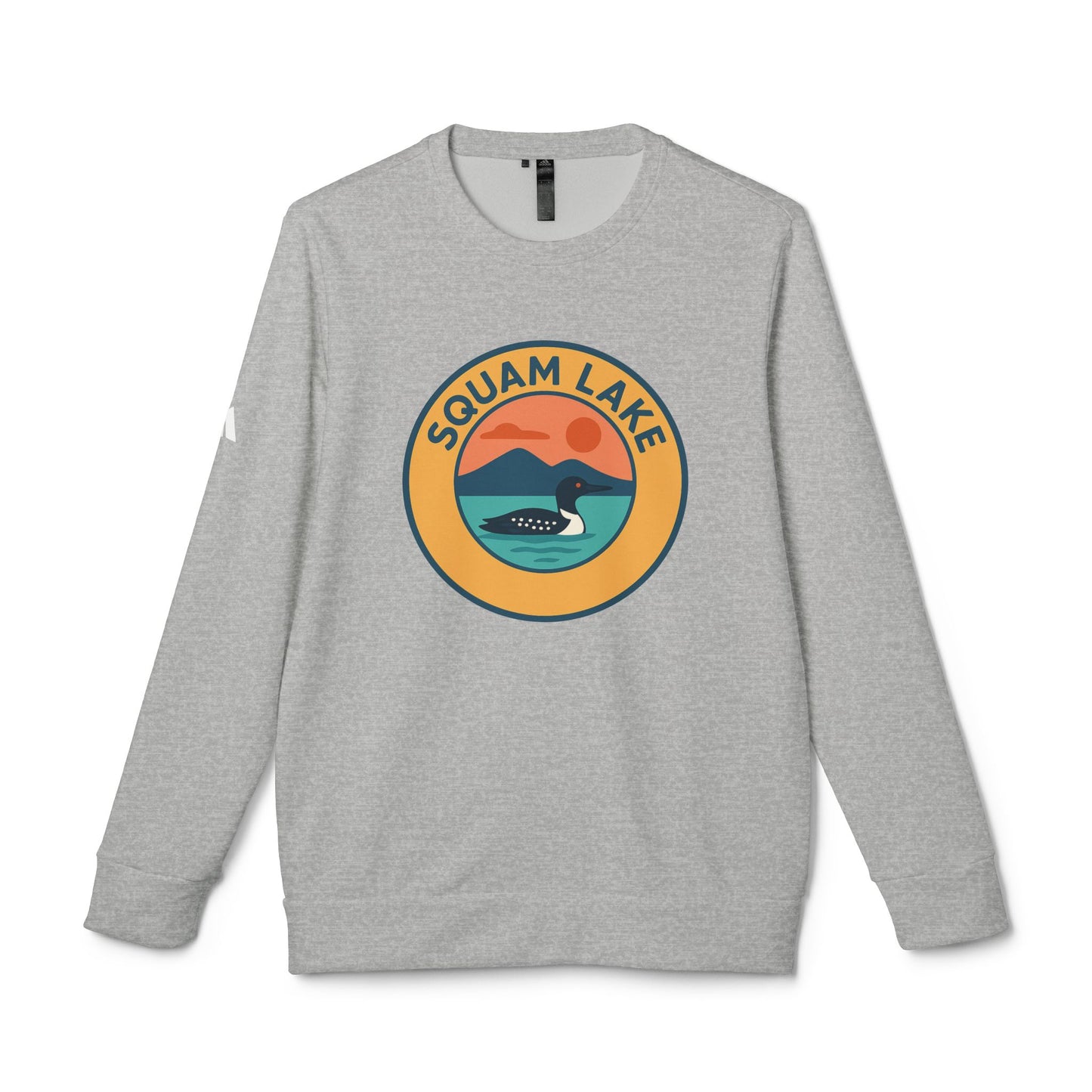 Cozy Outdoor Sweatshirt for Nature Lovers, Unisex Crewneck, Perfect for Hiking, Camping, or Relaxing at Home, Squam Lake Design