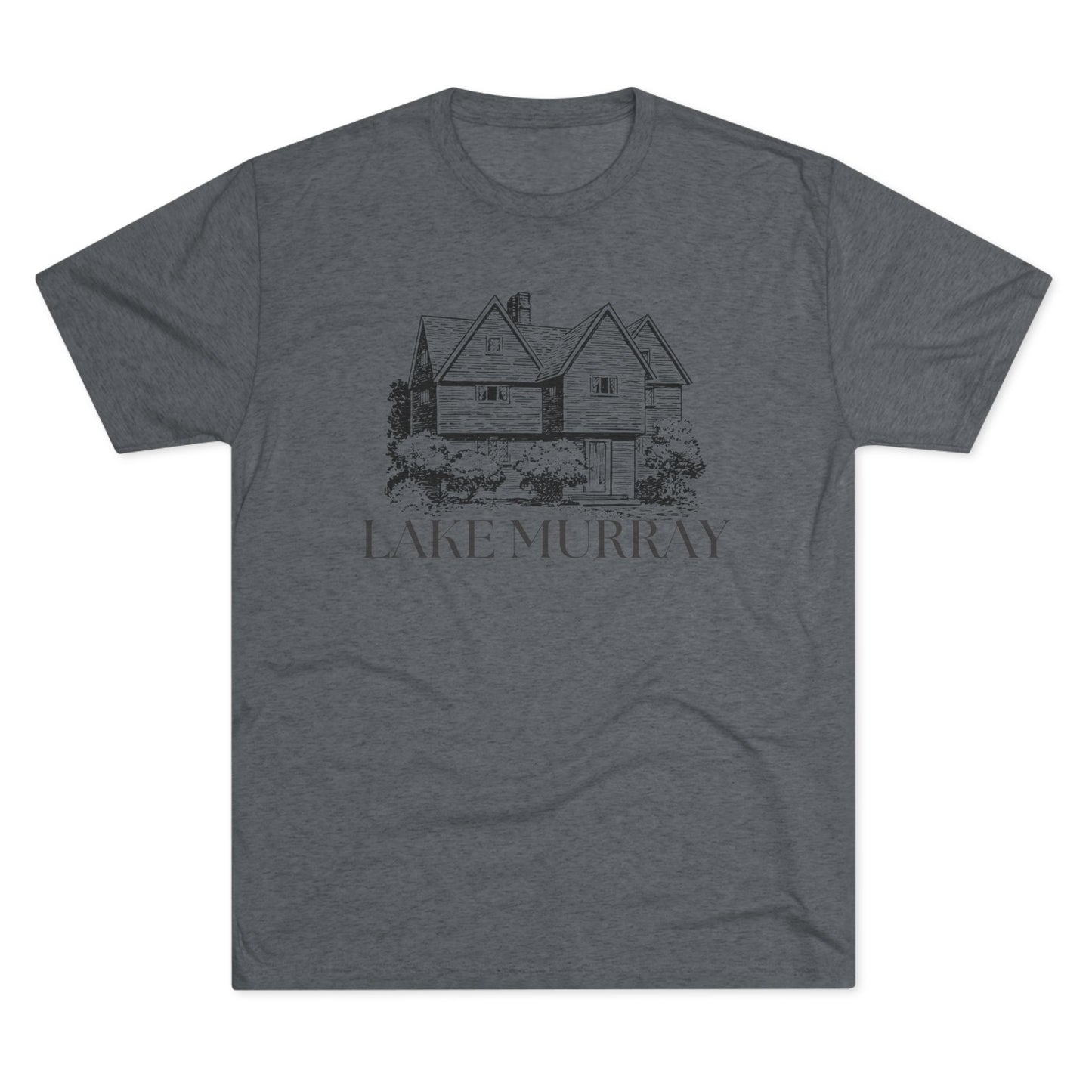 Lake Murray Unisex Tri-Blend Crew Tee, Casual T-Shirt, Summer Apparel, Lake House Shirt, Gift for Friends, Travel Tee