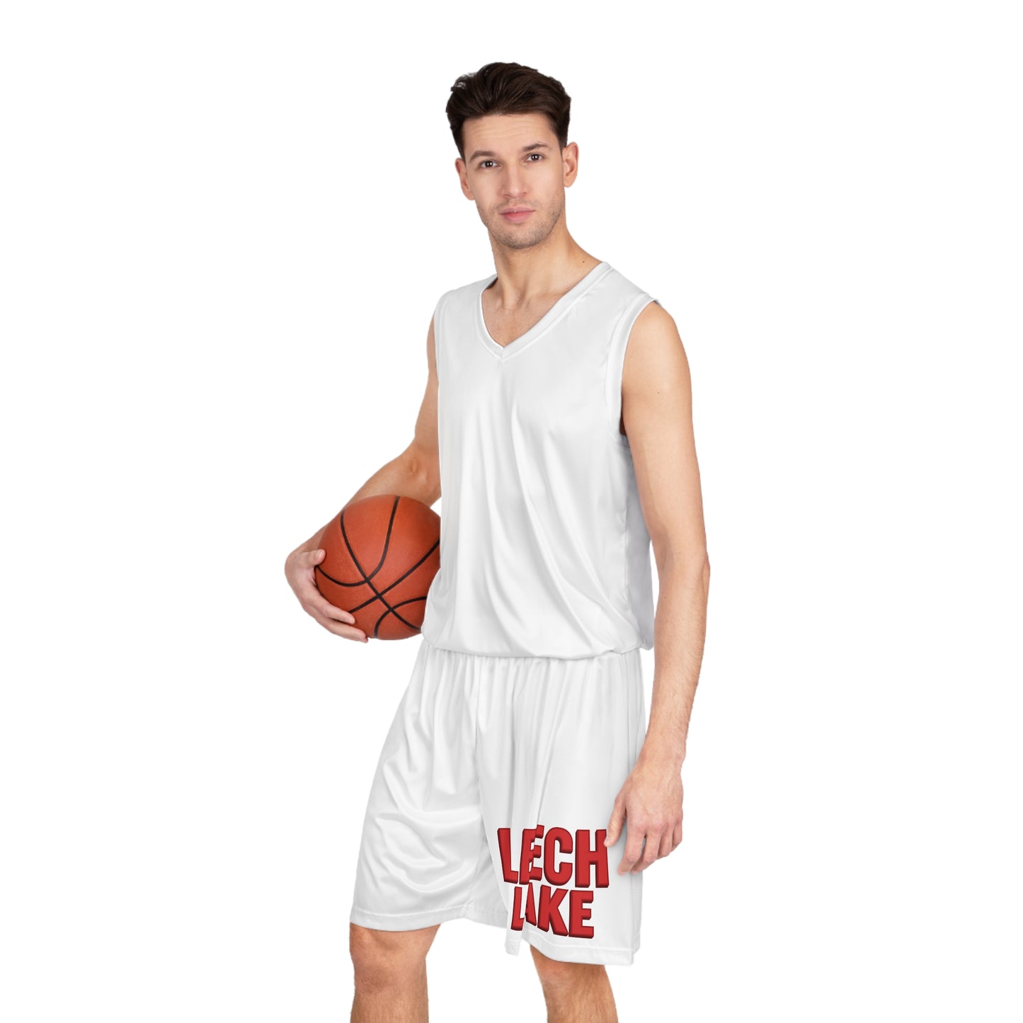 Leech Lake Stylish Basketball Shorts, Summer Athletics Gear, Comfortable Sports Wear, Casual Workout Shorts, Gift for Sports Lovers, Unique Gym Apparel