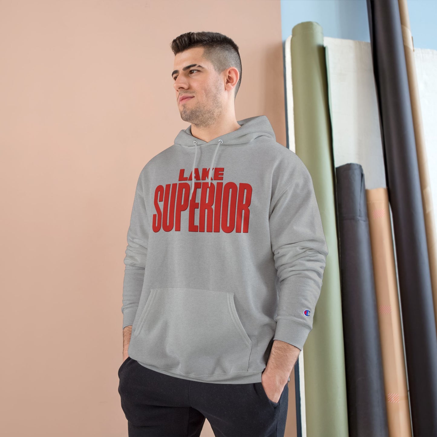 Lake Superior Cozy Hoodie, Perfect for Outdoor Adventures, Lake Days, Gifts for Nature Lovers, Comfortable Sweatshirt