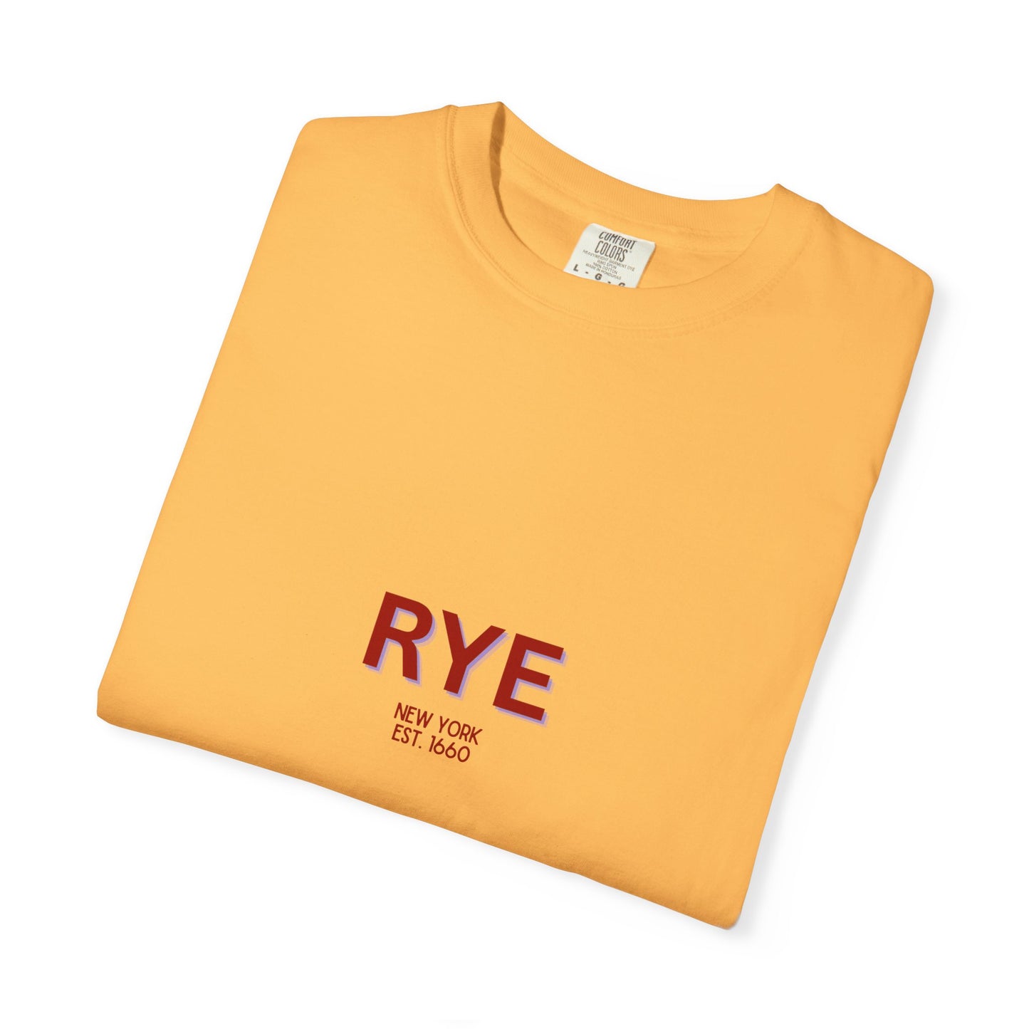 Rye Garment-Dyed Unisex T-Shirt, Casual Tee, Vintage Style Shirt, Everyday Wear, Birthday Gift, Unique Apparel